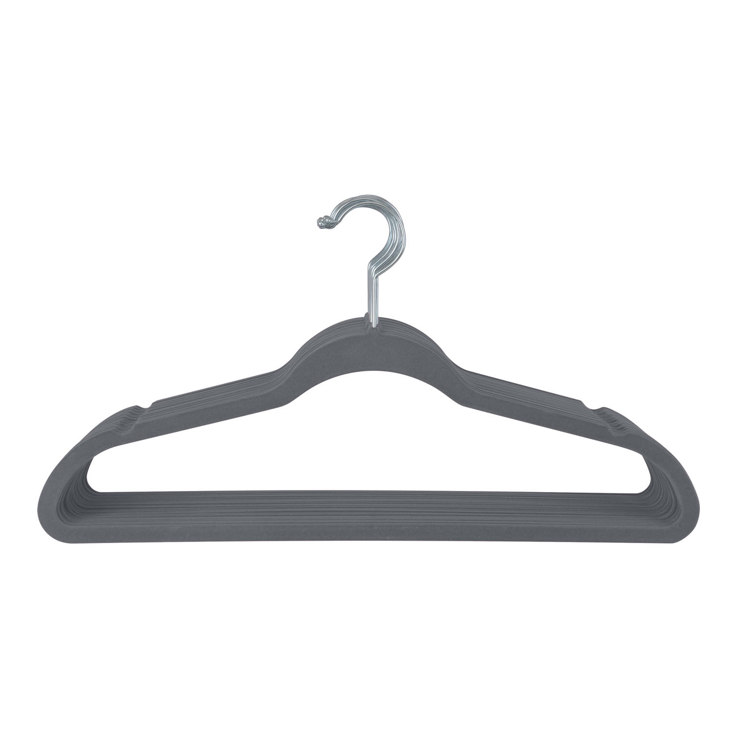 Simplify 100 Pack Slim Velvet Suit Hangers