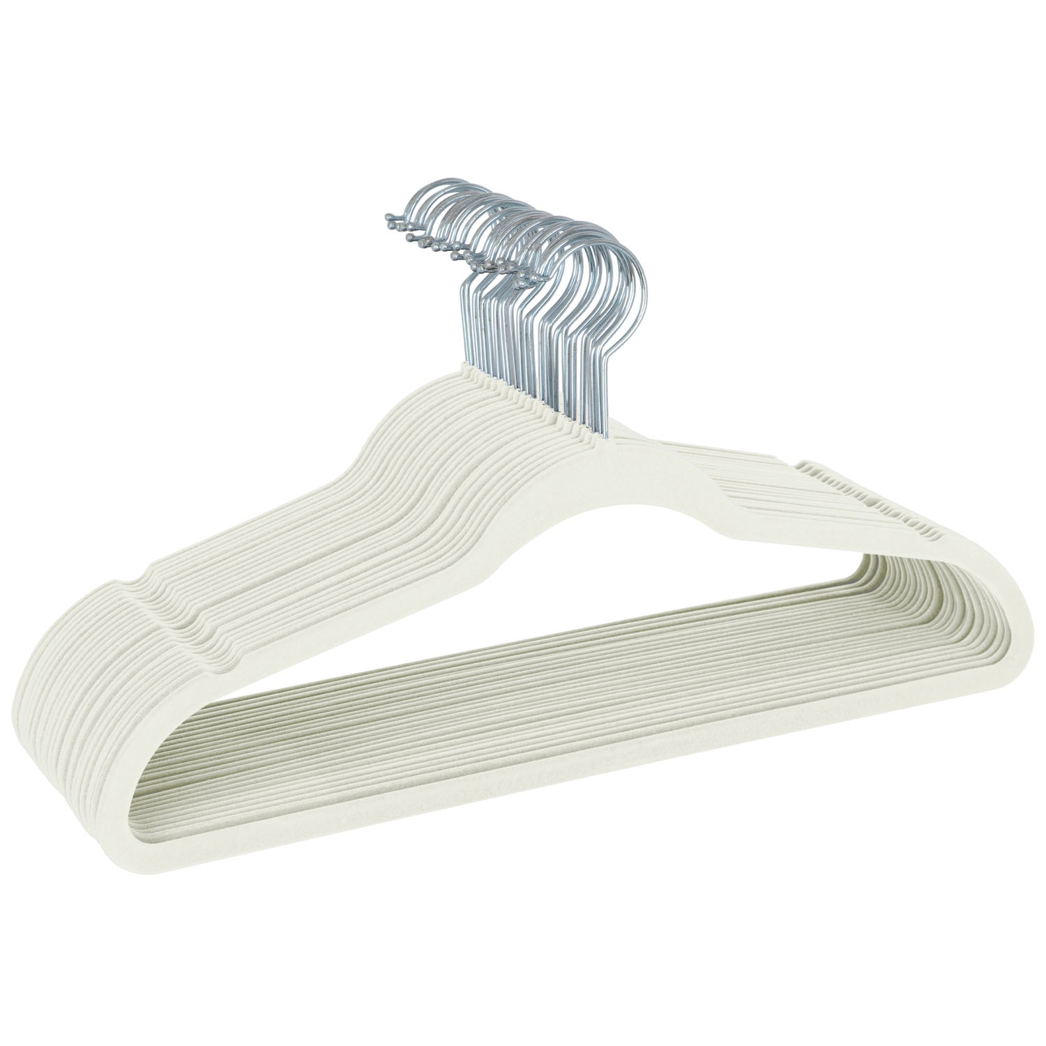 Simplify 100 Pack Slim Velvet Suit Hangers