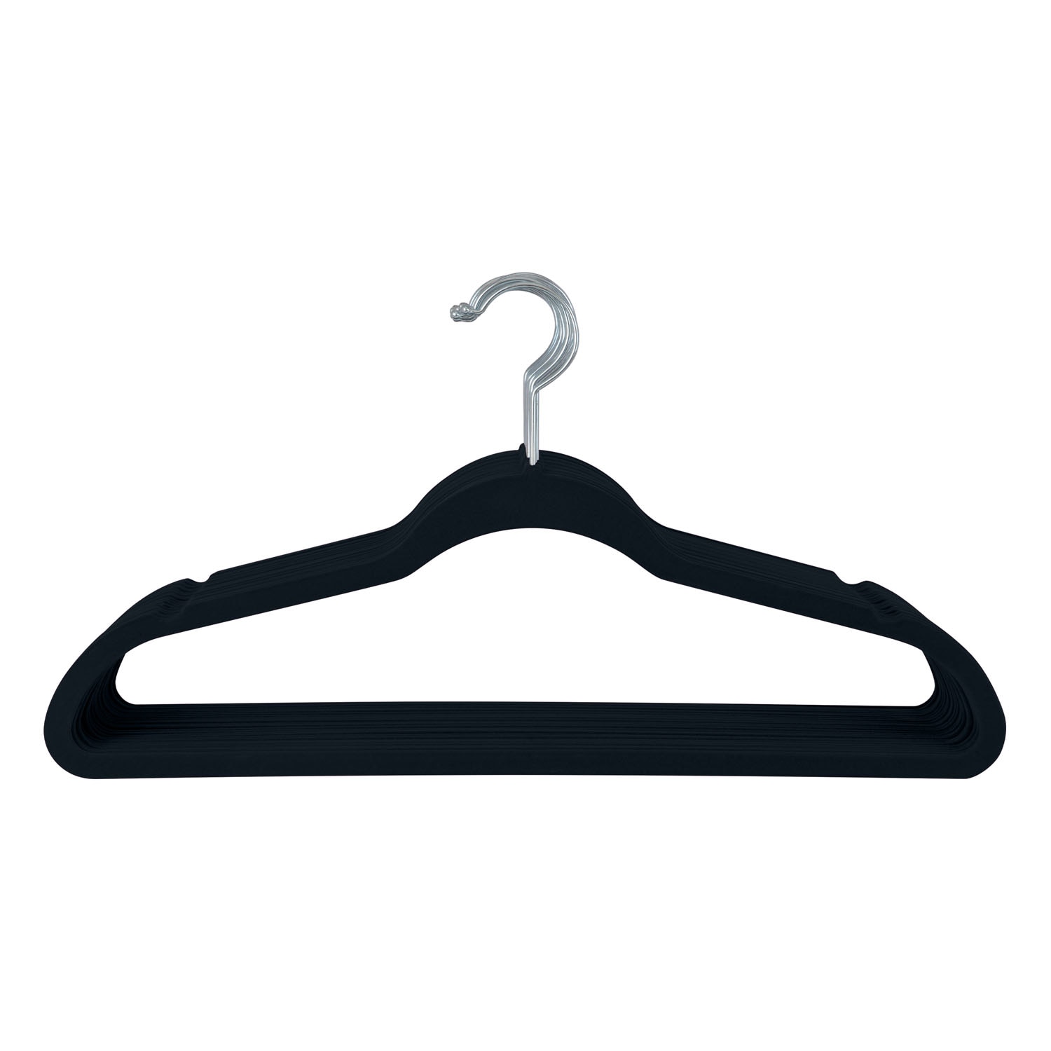 Simplify 100 Pack Slim Velvet Suit Hangers