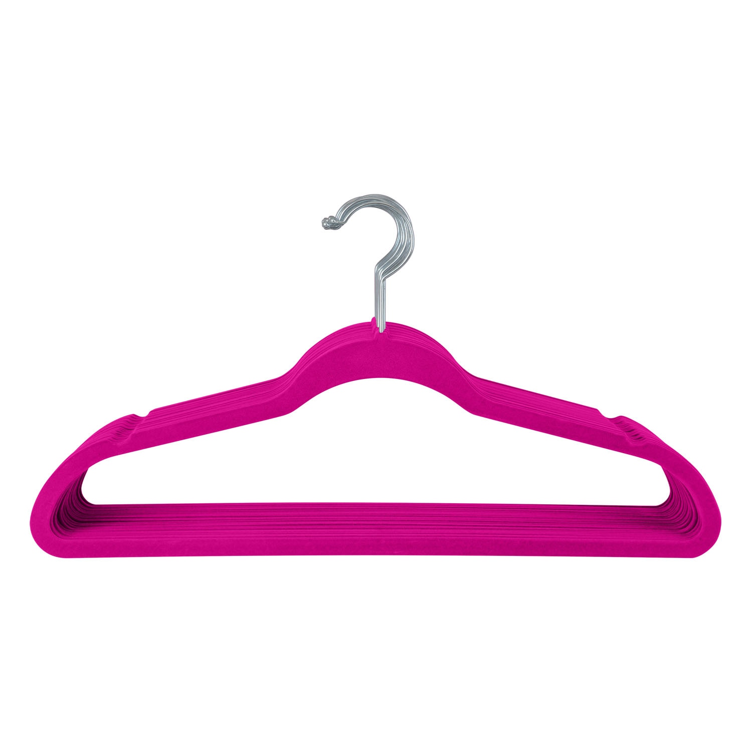 Simplify 100 Pack Slim Velvet Suit Hangers