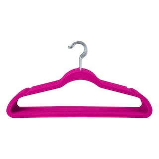 Simplify 100 Pack Slim Velvet Suit Hangers