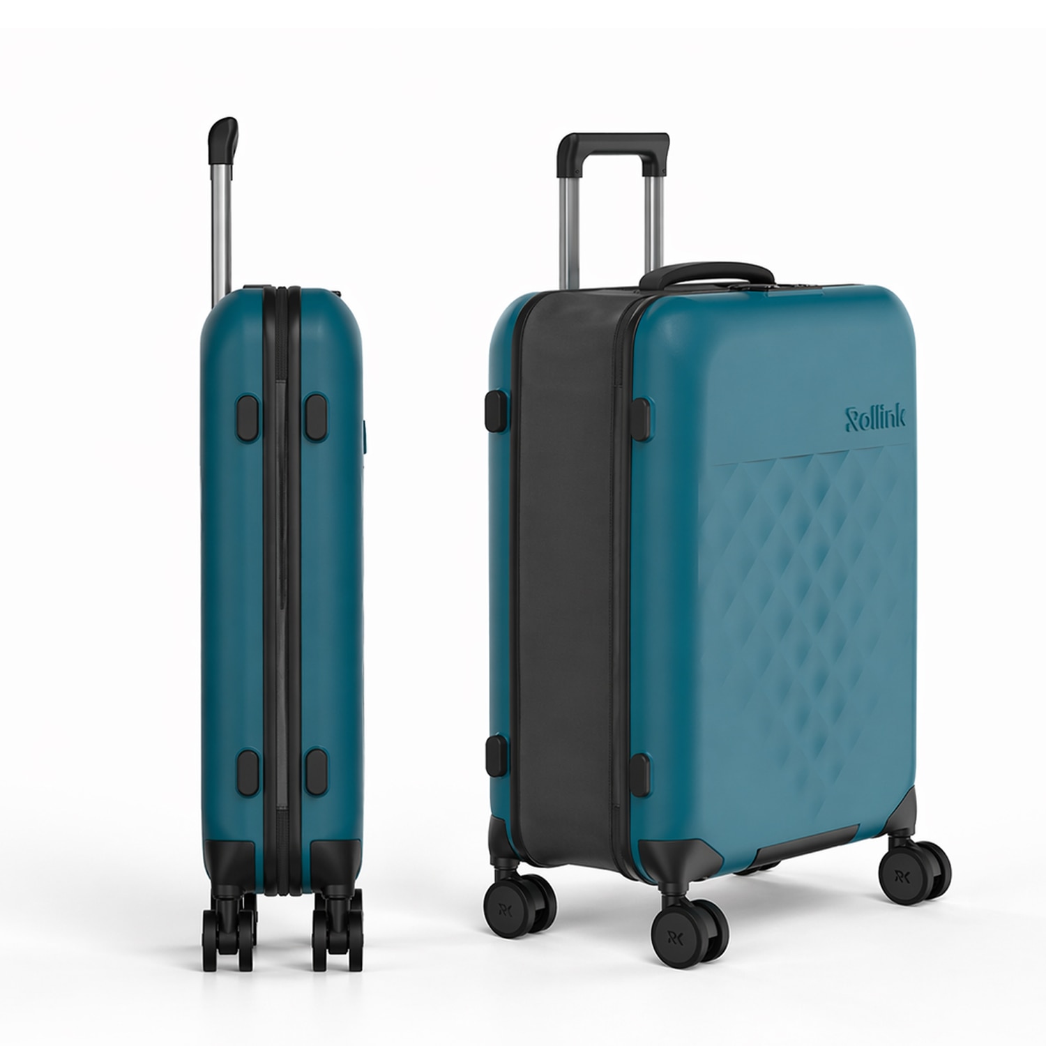 Rollink Flex 360 Foldable Hardshell Checked Luggage Suitcase