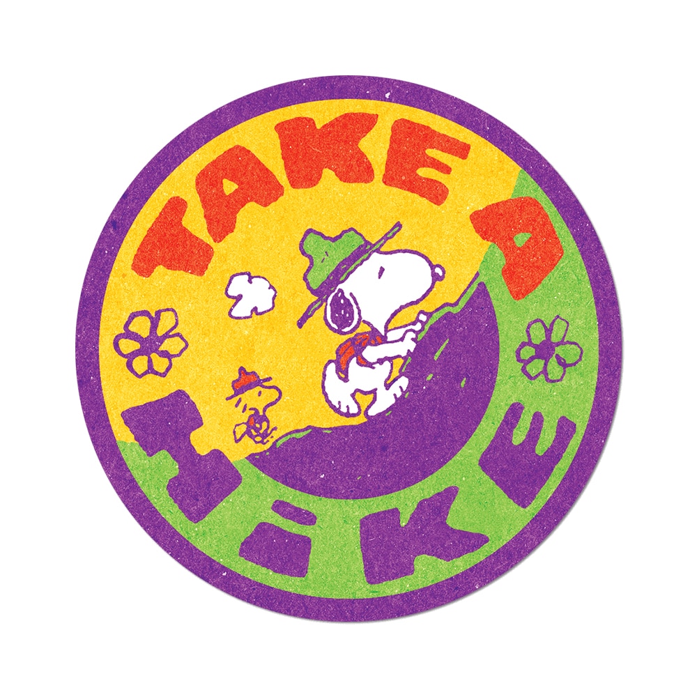 Take A Hike by Peanuts - Die-Cut Sticker