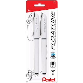 Floatune Retractable Pen Fine 2pk + Bonus