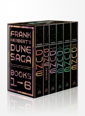 Frank Herbert's Dune Saga 6-Book Boxed Set: Dune Dune Messiah Children of Dune God Emperor of Dune Heretics of Dune Andchapterhouse: Dune