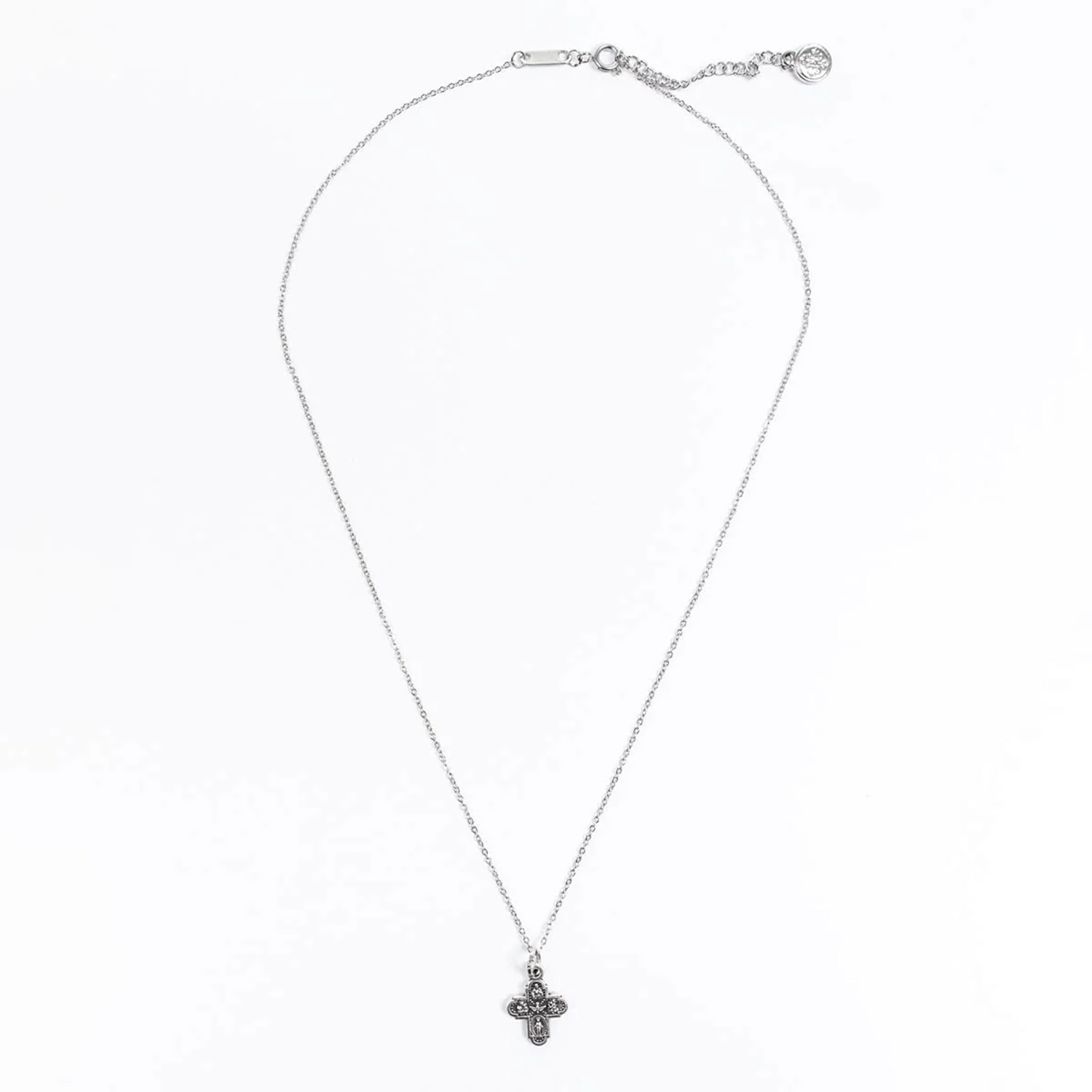 My Saint My Hero Heavenly Blessings Cross Necklace
