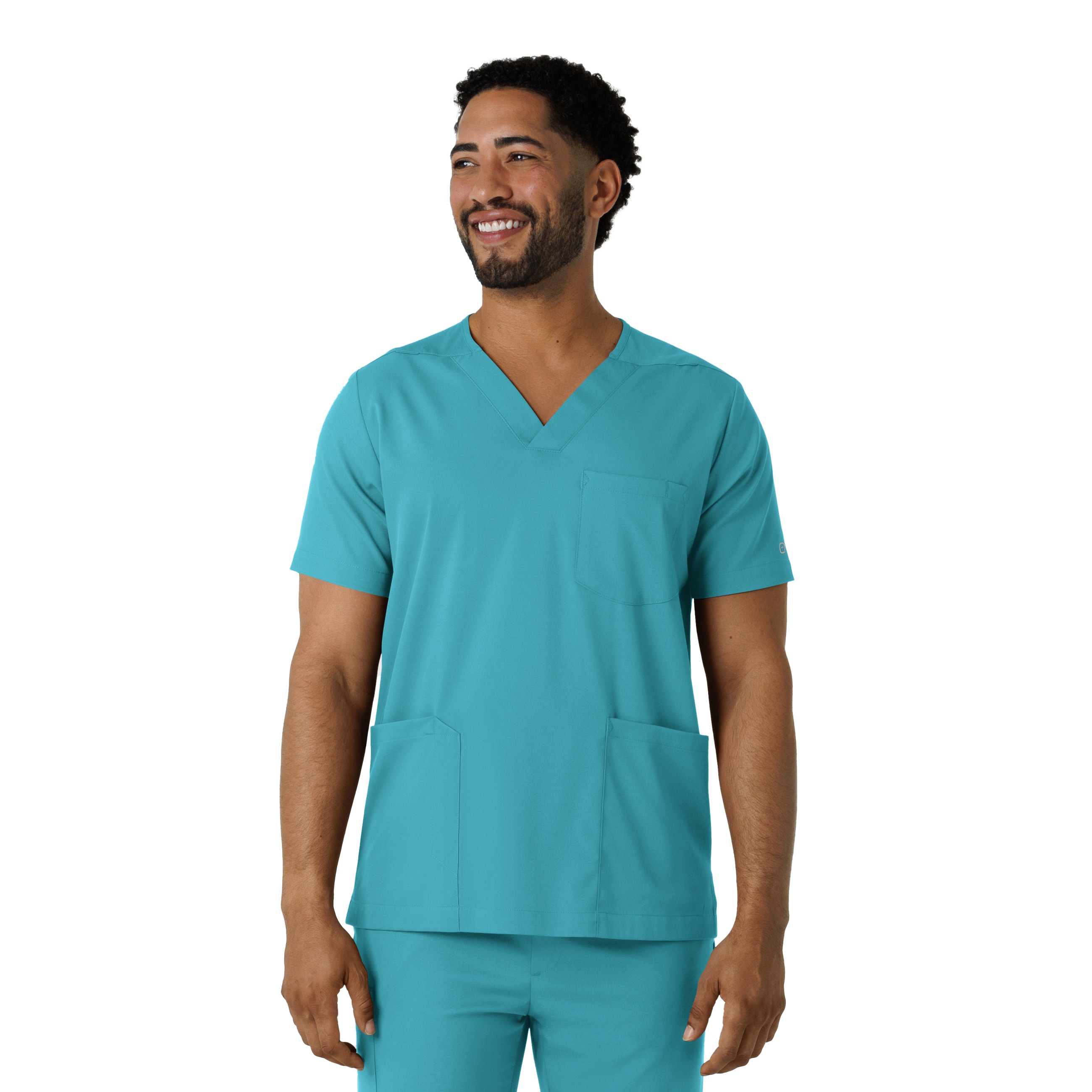 WBL Men's Multi Pocket V-Neck Top 6351