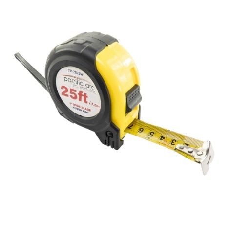 Tape Measure:1 inch wide, 7.5m/25'