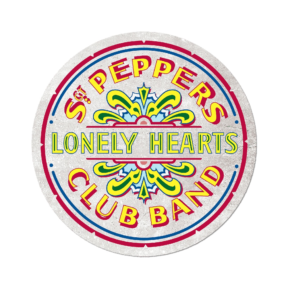 Sgt. Pepper's Drum Head by The Beatles - Die-Cut Sticker