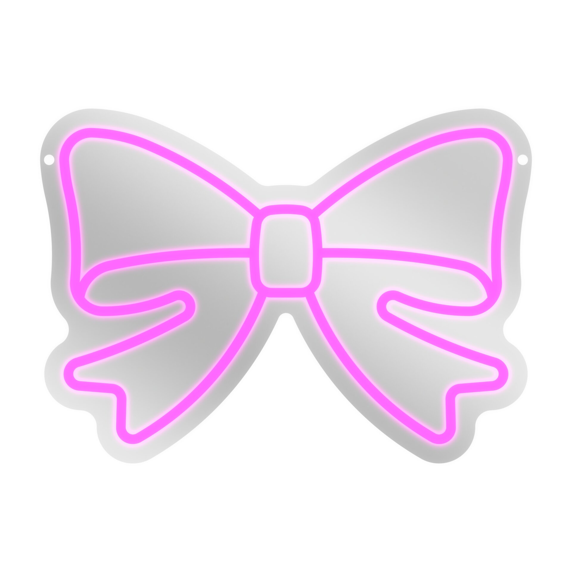 Simplify LED Light Up Mirror Behind Bow