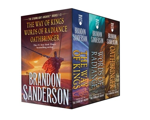 Stormlight Archive MM Boxed Set I  Books 1-3: The Way of Kings  Words of Radiance  Oathbringer