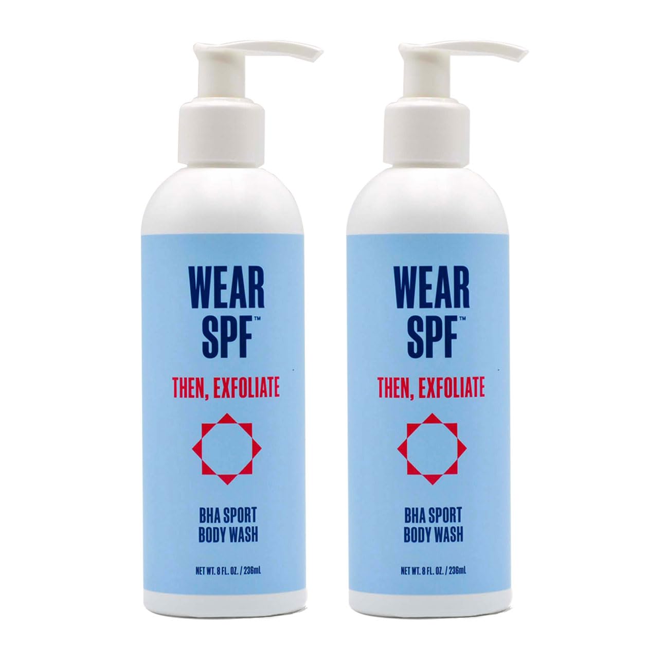 BHA SPORT BODY WASH - 2-pack - WearSPF