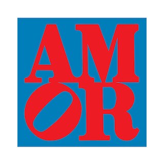 AMOR by Robert Indiana - Die-Cut Sticker