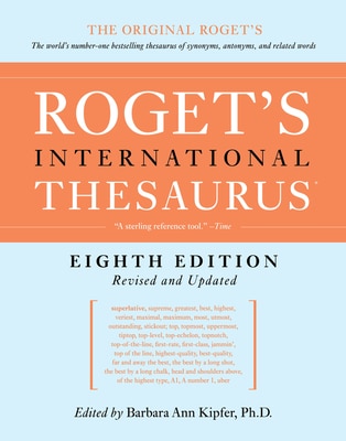 Roget's International Thesaurus  8th Edition