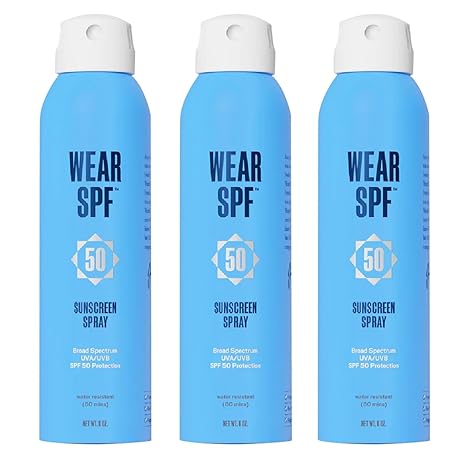 SUNSCREEN SPRAY - 3-pack - WearSPF