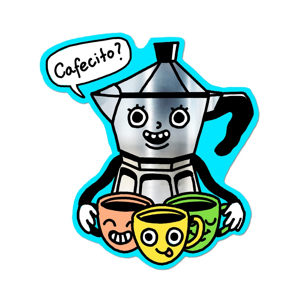 Cafecito - Die-Cut Sticker