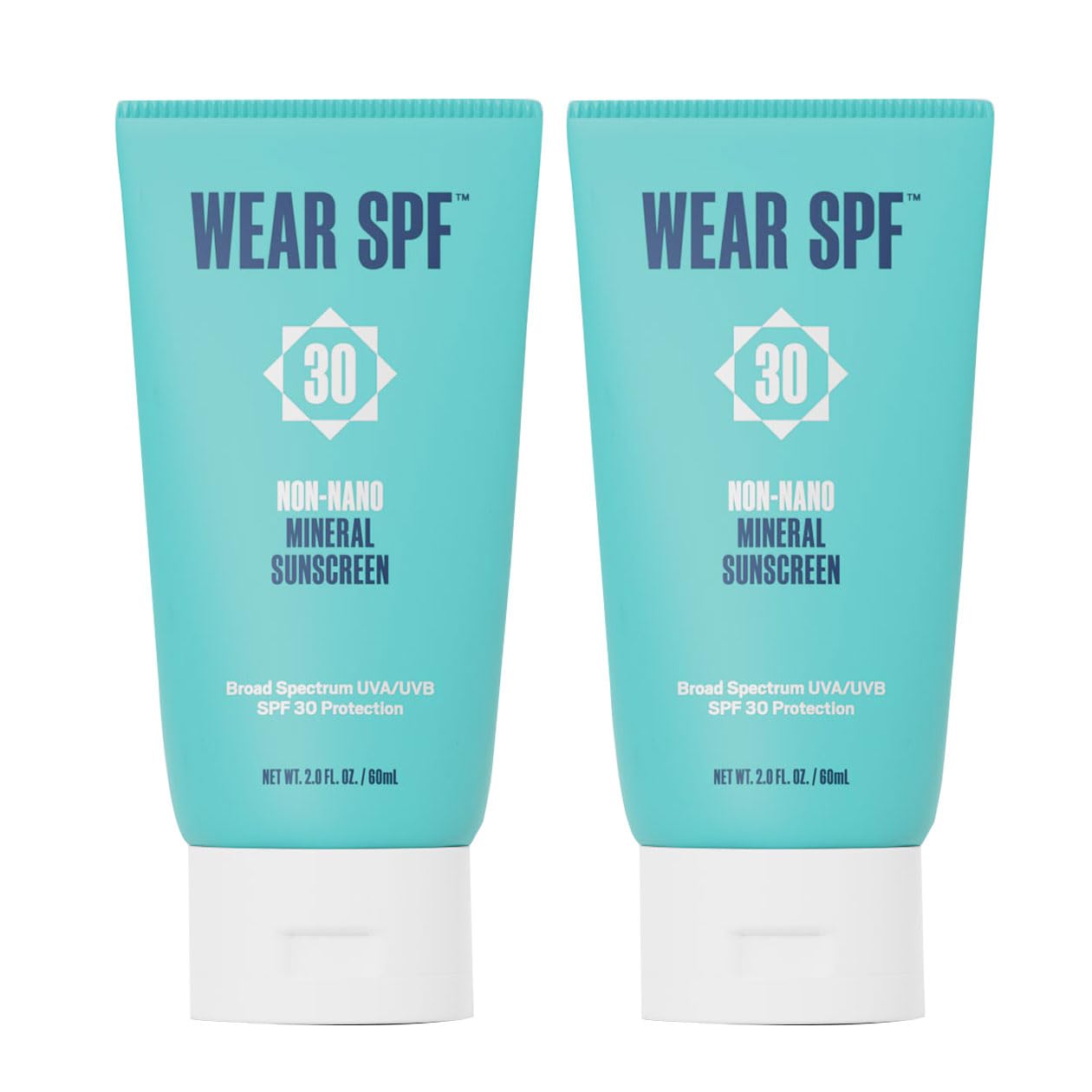NON-NANO MINERAL LOTION - 2-pack - WearSPF