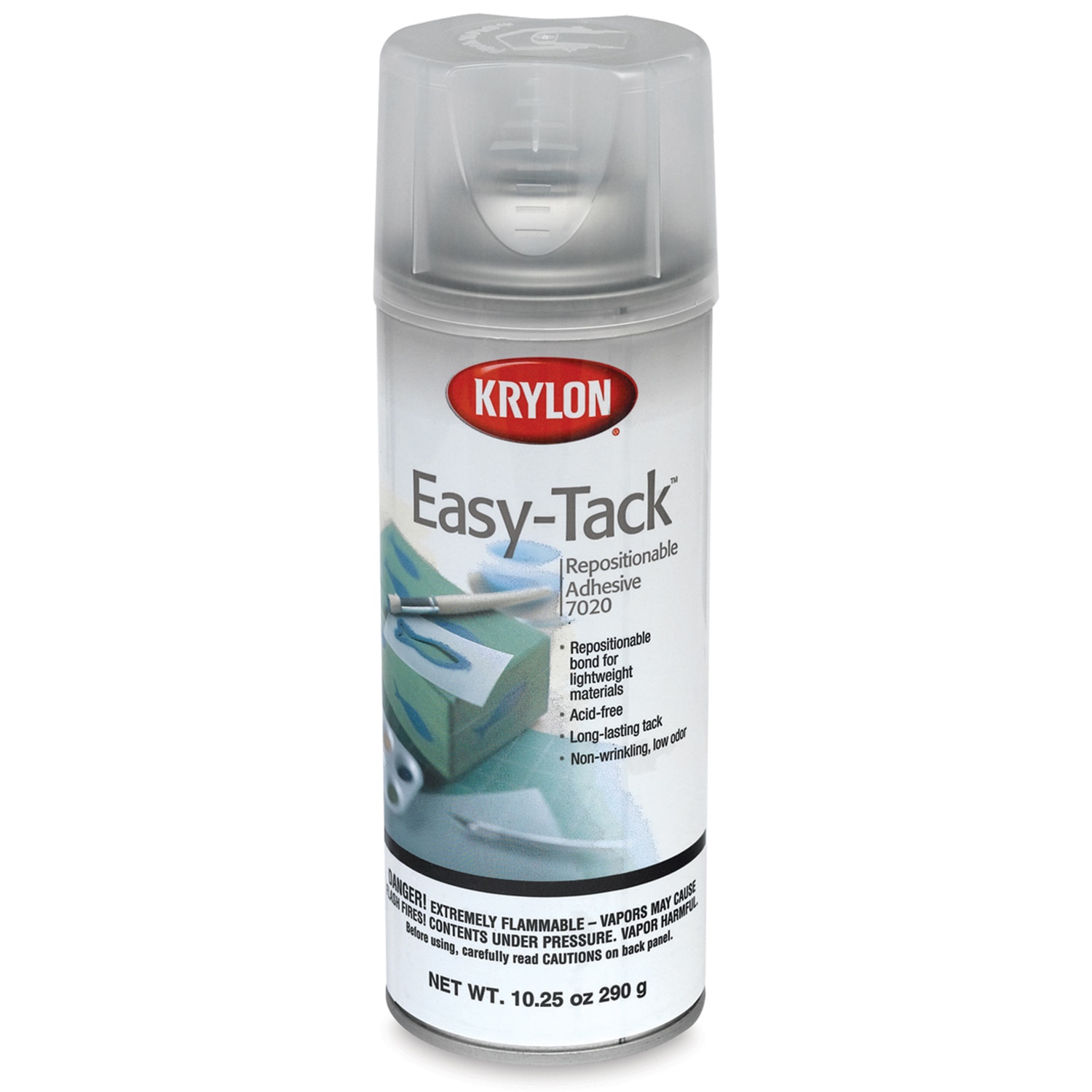 Krylon Easy-Tack Repositionable Adhesive, 10.25 oz.