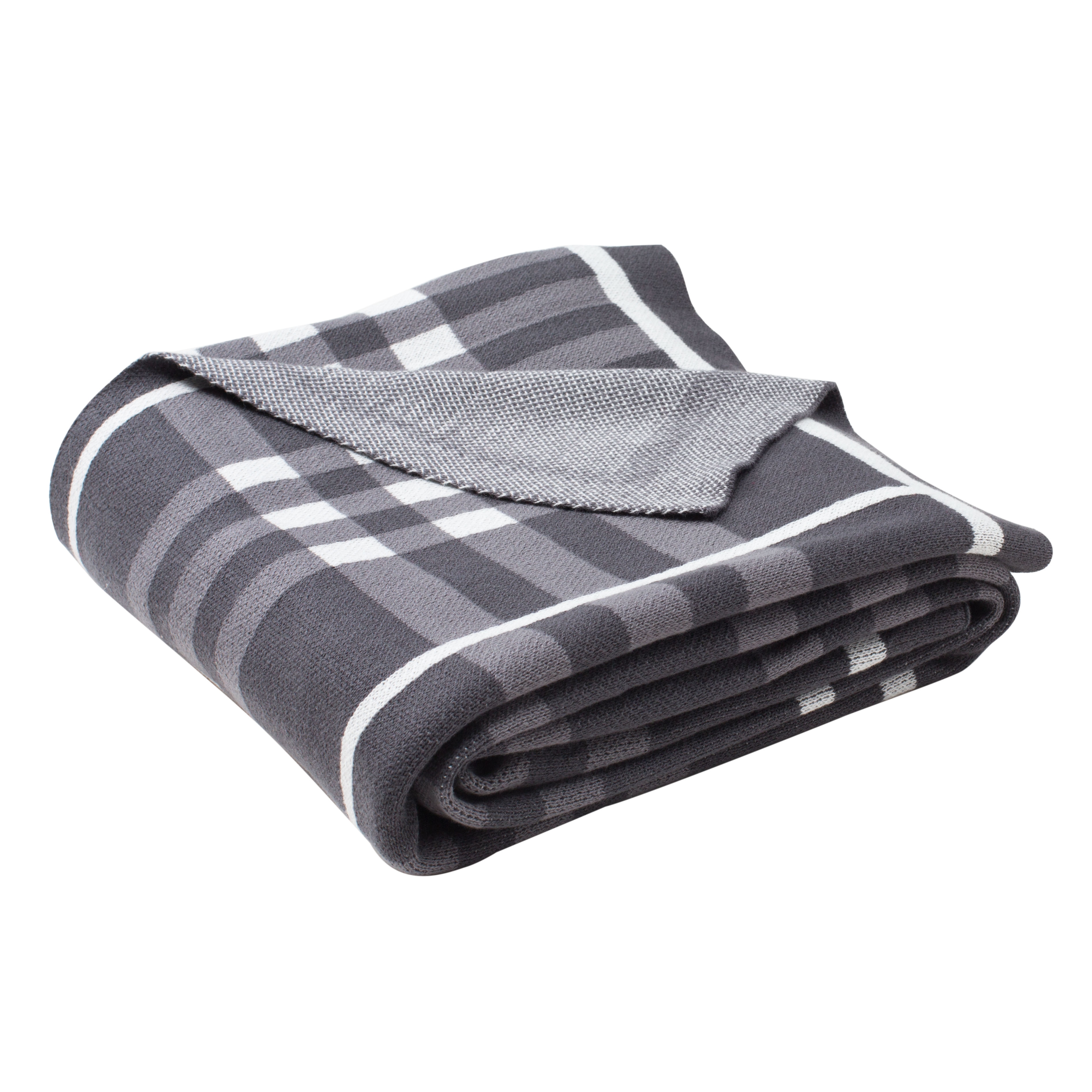 Safavieh Unity Gingham Knit Throw