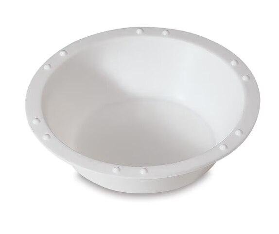 Plastic Watercolor Paint Cup 3 1/2 x 1 1/8