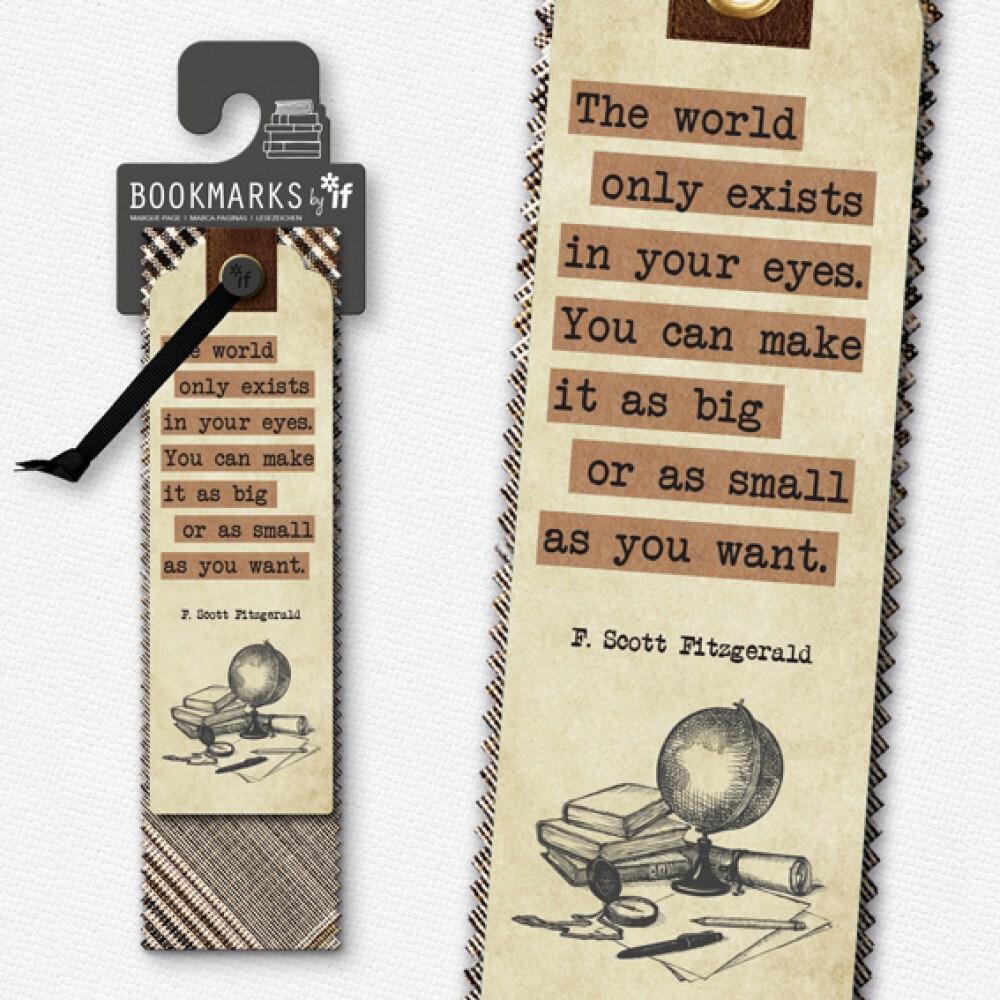 The World Only Exists - Bookmark by IfUSA Classics Collection