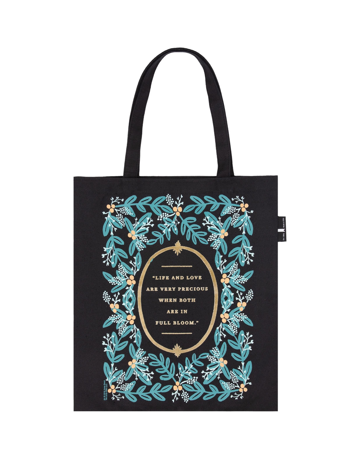Puffin in Bloom: Little Women Tote Bag