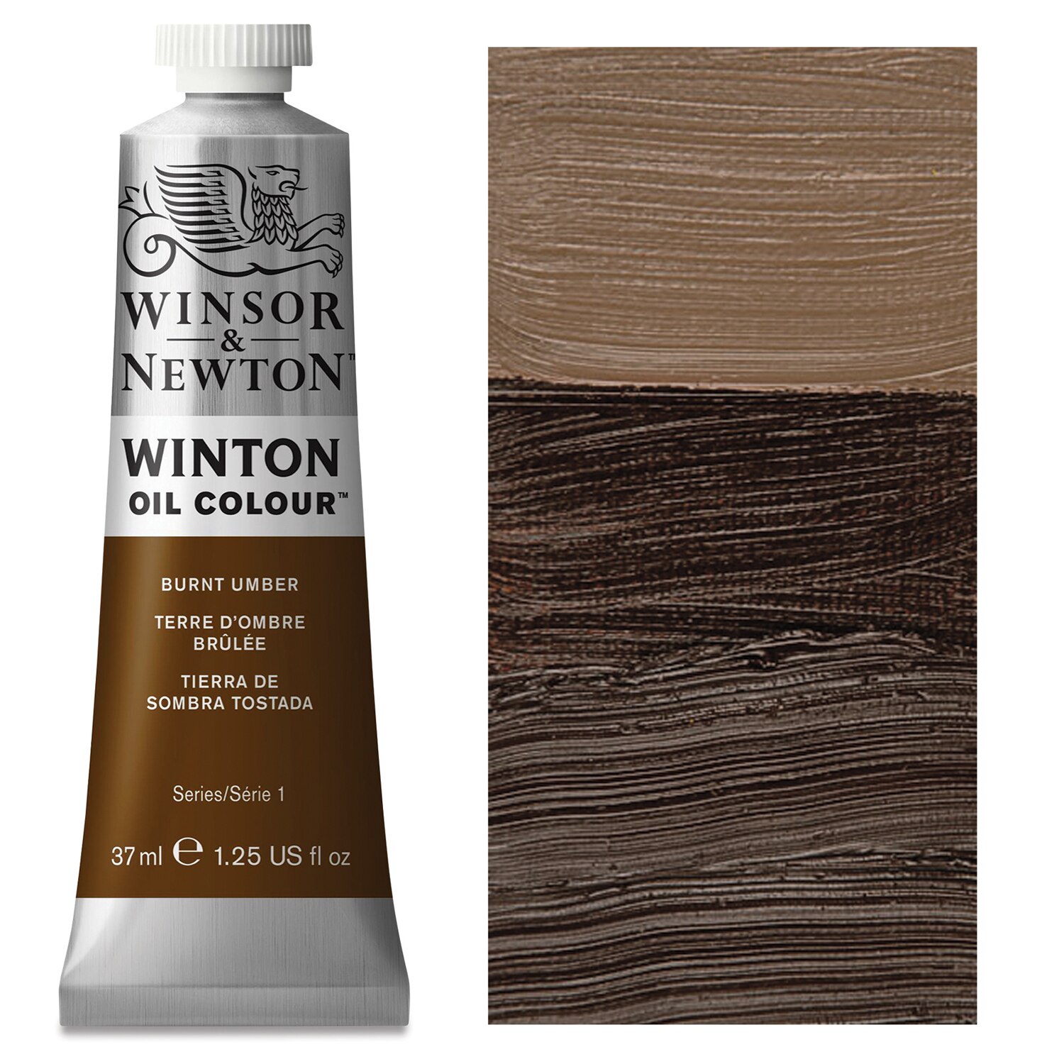 Winsor & Newton Winton Oil Color - Burnt Umber 37 ml tube