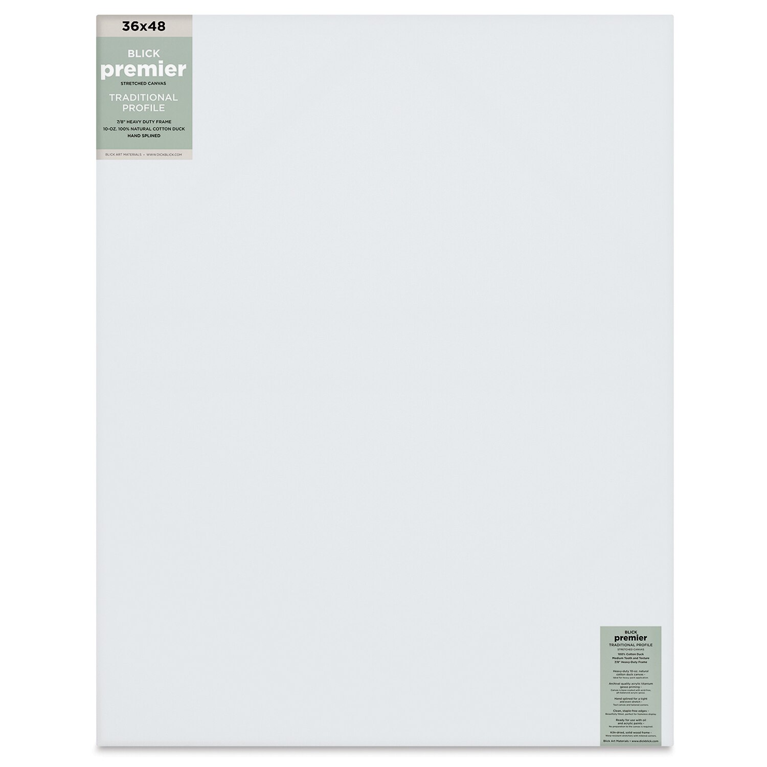 Premier Stretched Cotton Canvas-36x48