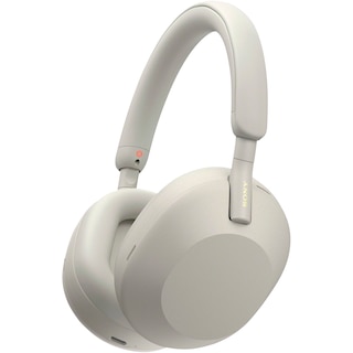 Image 1: Sony Wireless Noise Cancelling Headphones, Silver