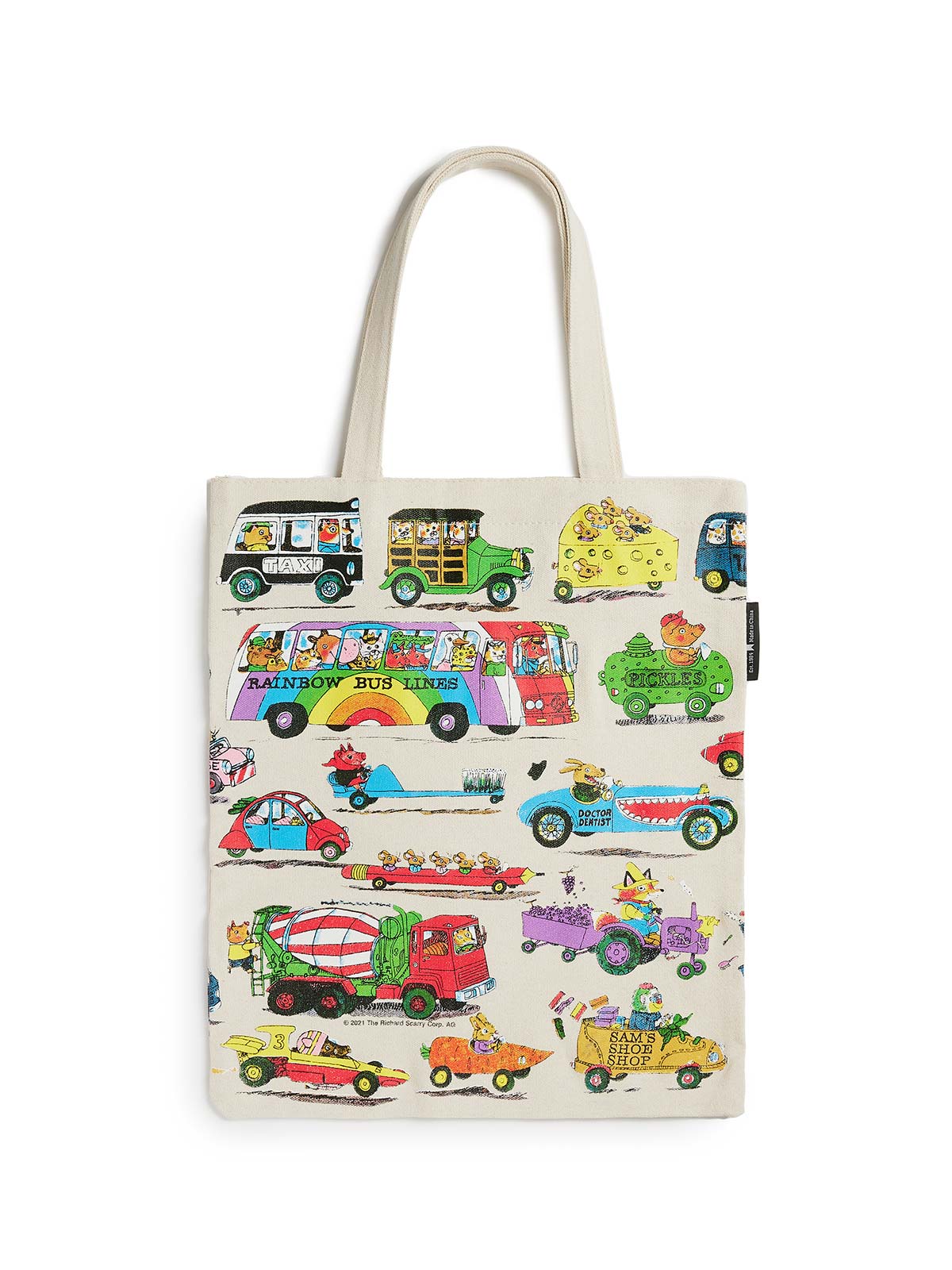 Richard Scarry: Cars and Trucks and Things That Go Tote Bag