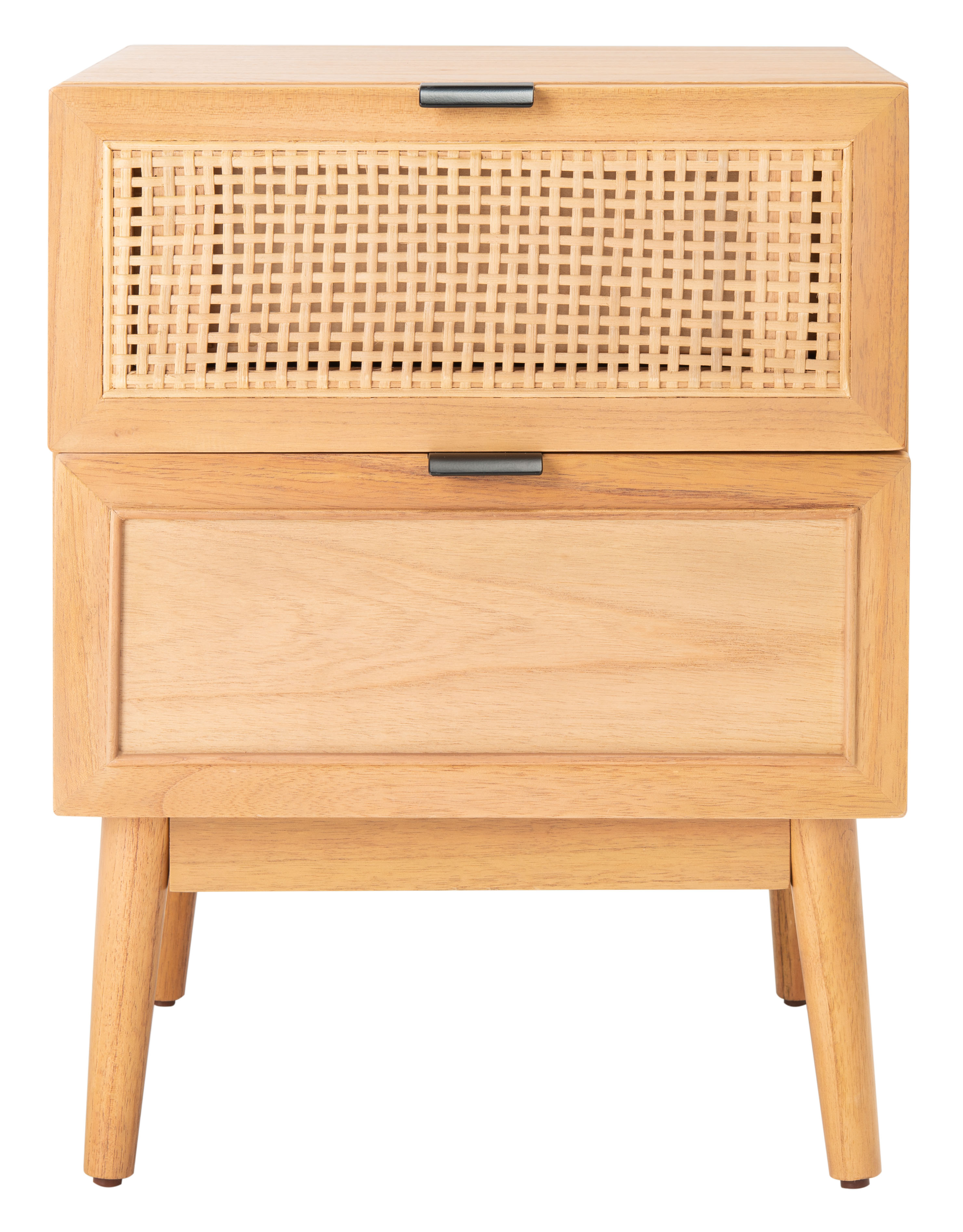 Safavieh Baisley 2 Drawer Rattan Nightstand