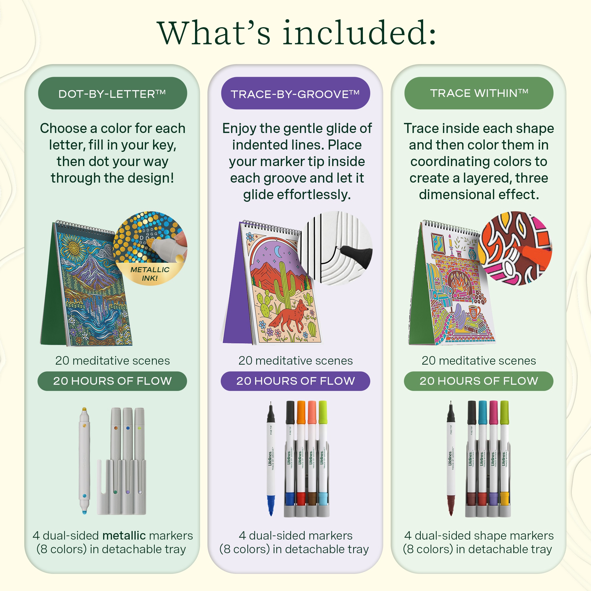 Lifelines FlowArt Multi Category 3 Pack Bundle