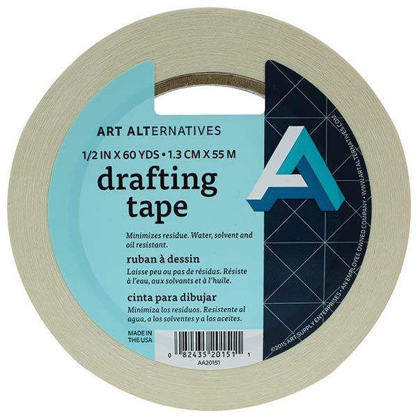 Art Alternatives Drafting Tape 1/2" x 60 yds.