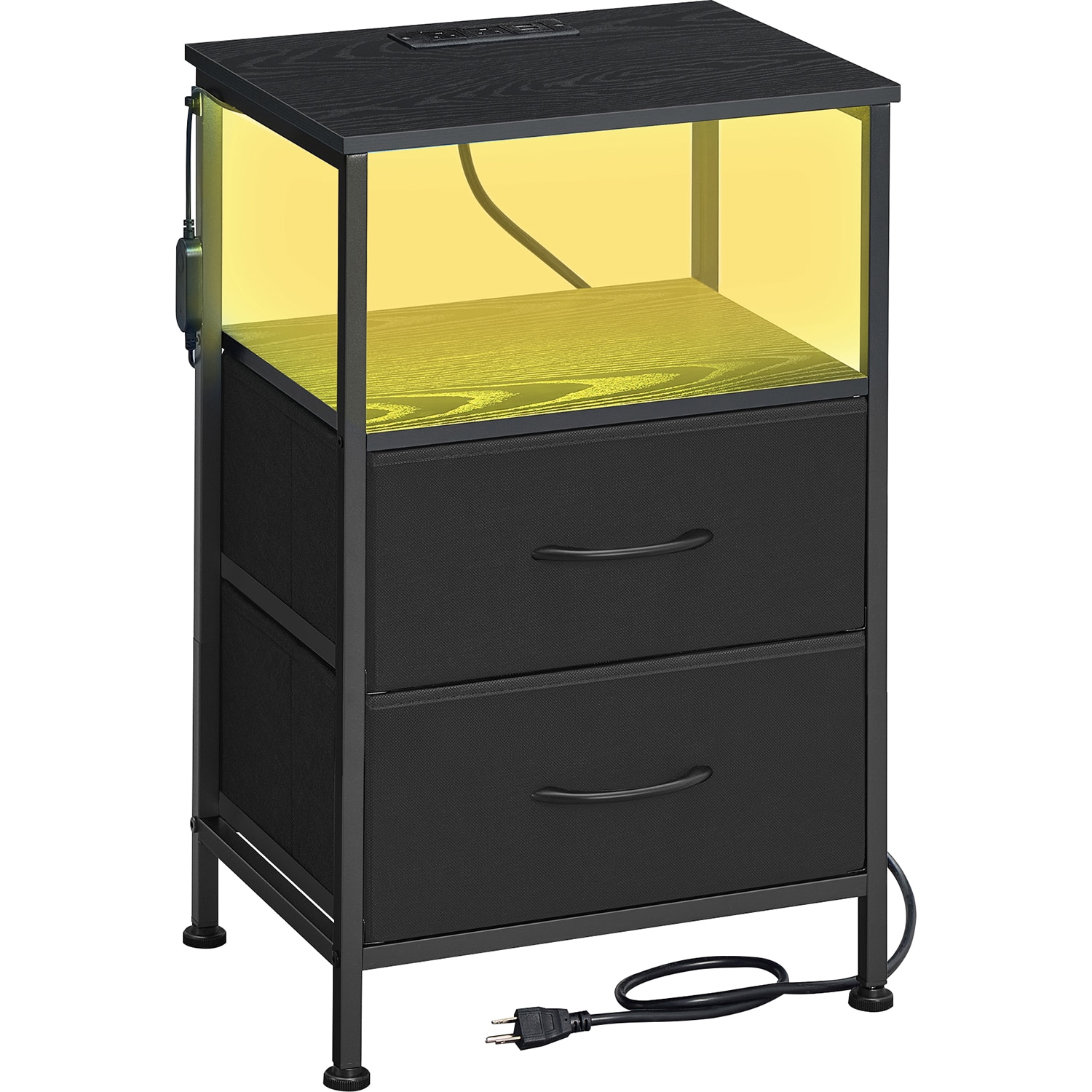SONGMICS Charging Nightstand