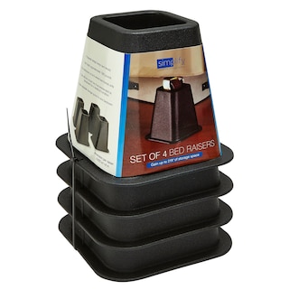 Simplify 4 Pack of 6 Inch Bed Risers