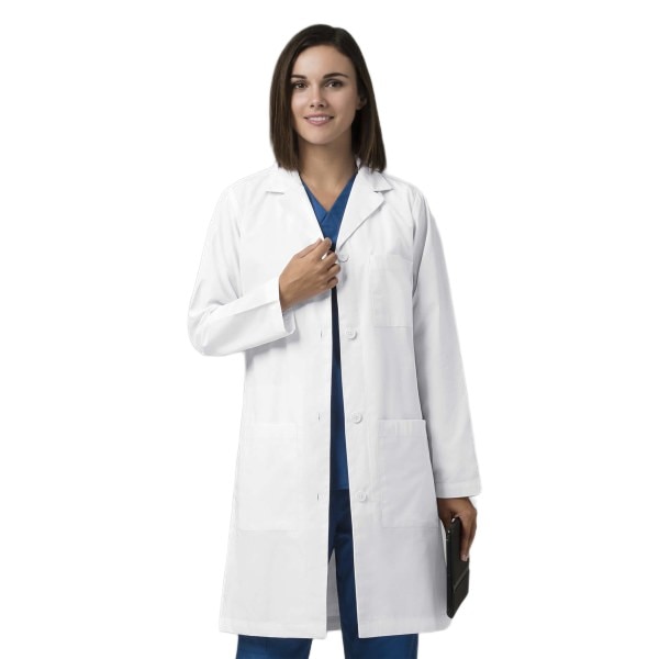 WonderWink WHT Women's Scrub Lab Coat, 7402