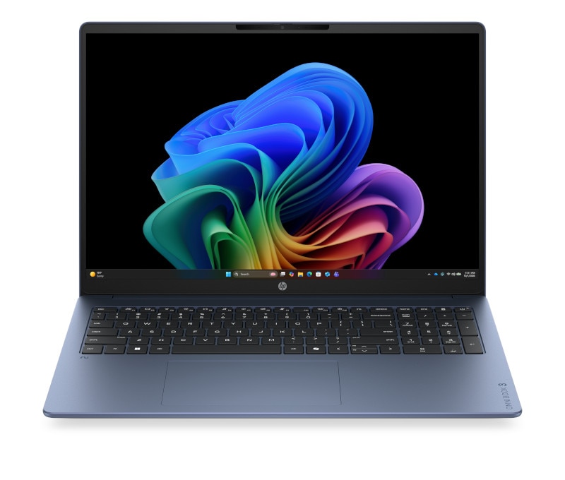 HP OmniBook 3 14" AI PC Touch Laptop Snapdragon X X1-26-100 16GB 512GB SSD W11H Starlit Blue