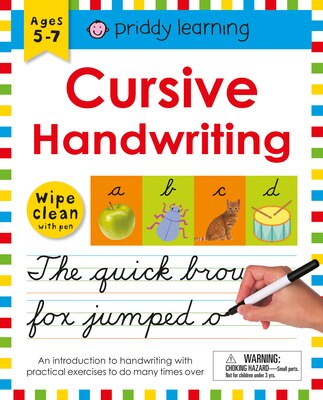 Cursive Handwriting (Wipe Clean Workbook): Ages 5-7 Wipe-Clean with Pen