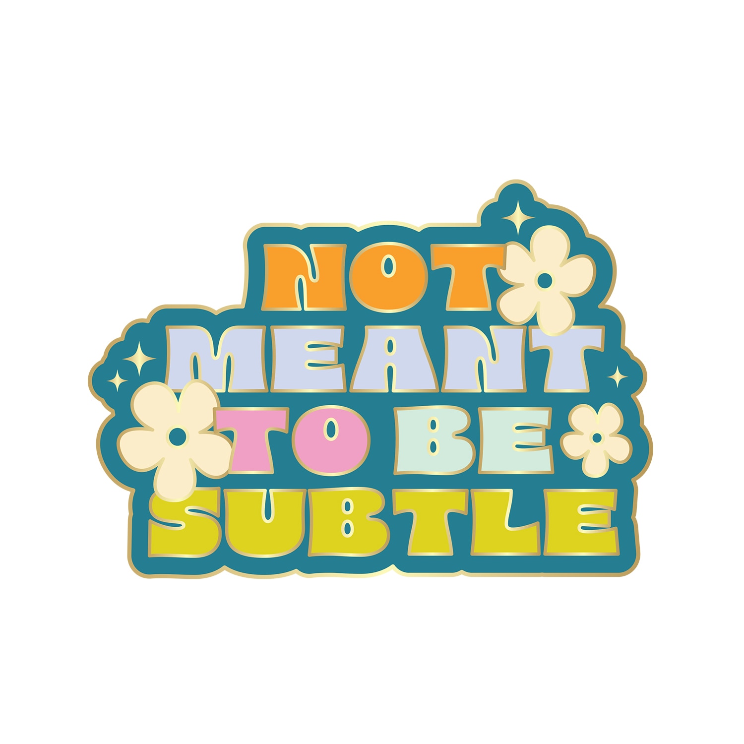 Talking Out of Turn Not Meant to Be Subtle Pin