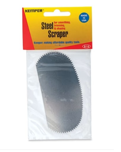 Kemper Steel Scrapers - 3-3/4 Serrated Edge