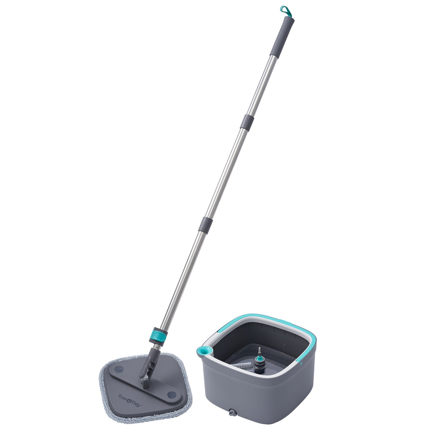 TrueClean Mop and Bucket System in Gray