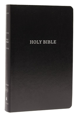 KJV  Gift and Award Bible  Imitation Leather  Black  Red Letter Edition
