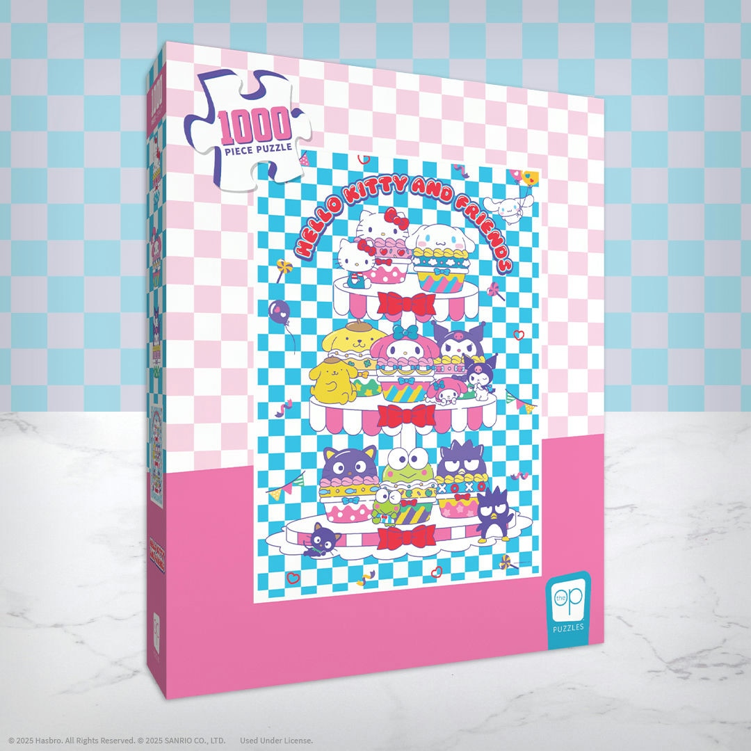Hello Kitty and Friends "Sweet Cupcakes" 1000pc Puzzle