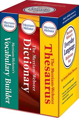 Merriam-Webster's Everyday Language Reference Set: Includes: The Merriam-Webster Dictionary  the Merriam-Webster Thesaurus  and the Merriam-Webster Vo