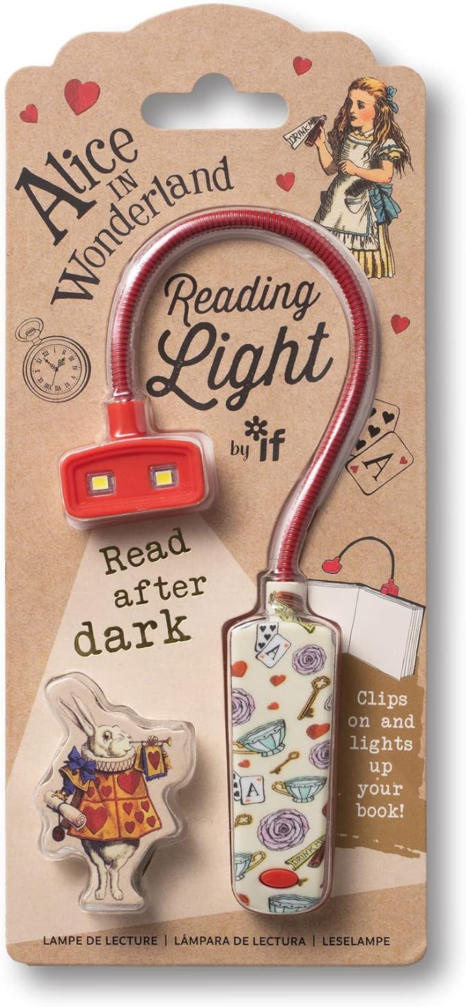 Book Lover's Reading Light - Alice ifUSA