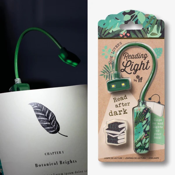 Book Lover's Reading Light - Botanical ifUSA