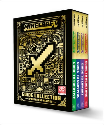 Minecraft: Guide Collection 4-Book Boxed Set (Updated): Survival (Updated) Creative (Updated) Redstone (Updated) Combat