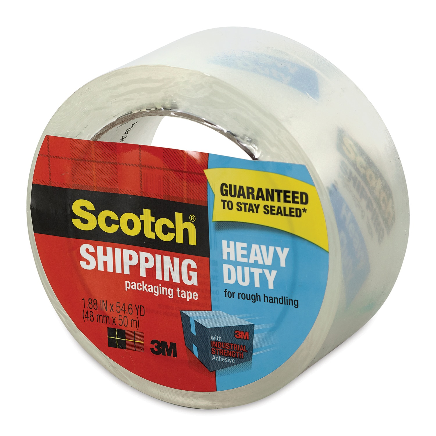 Scotch Super Strength Packaging Tape - 1.88" x 54.6 yd