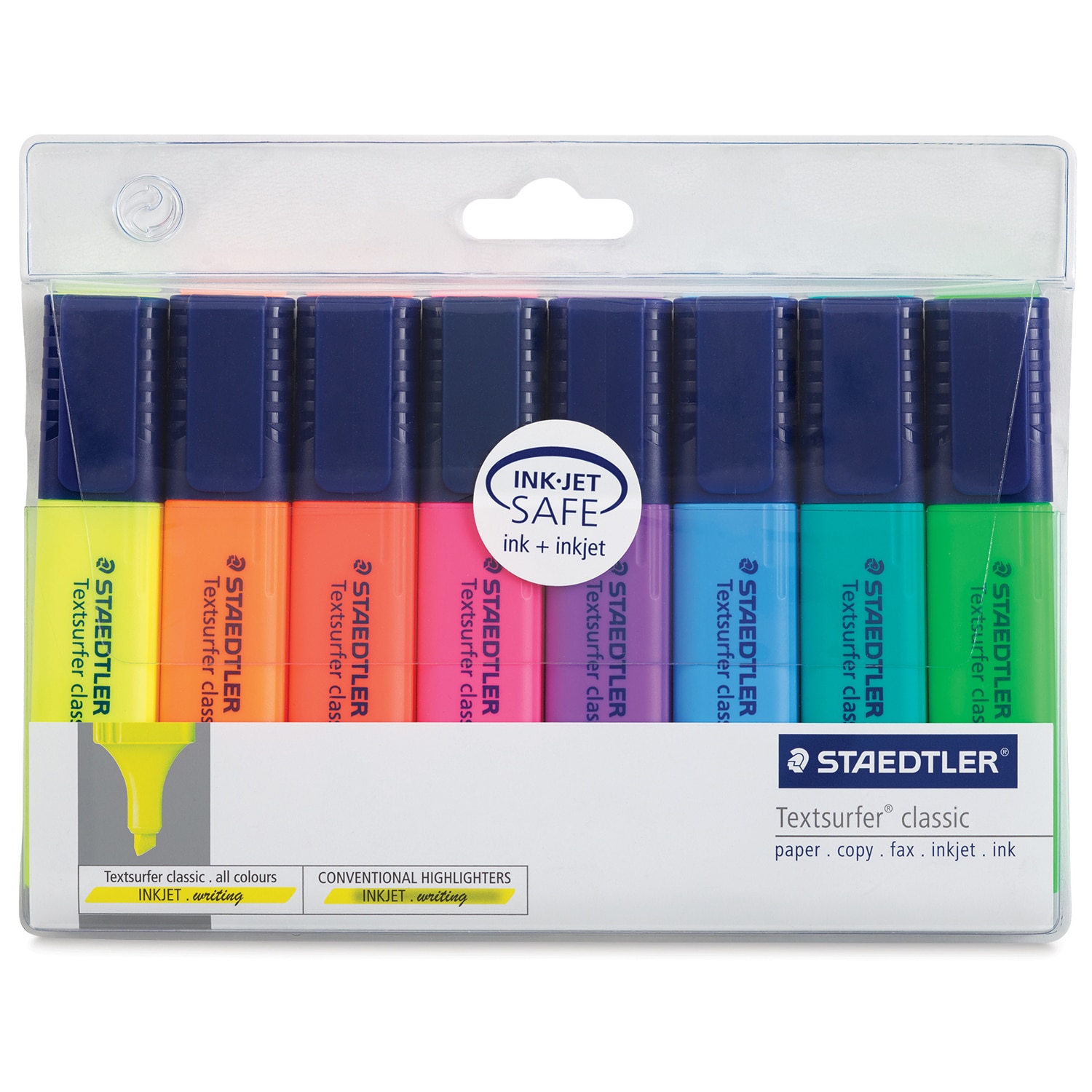 Staedtler Textsurfer Classic Highlighters - Assorted Colors Set of 8