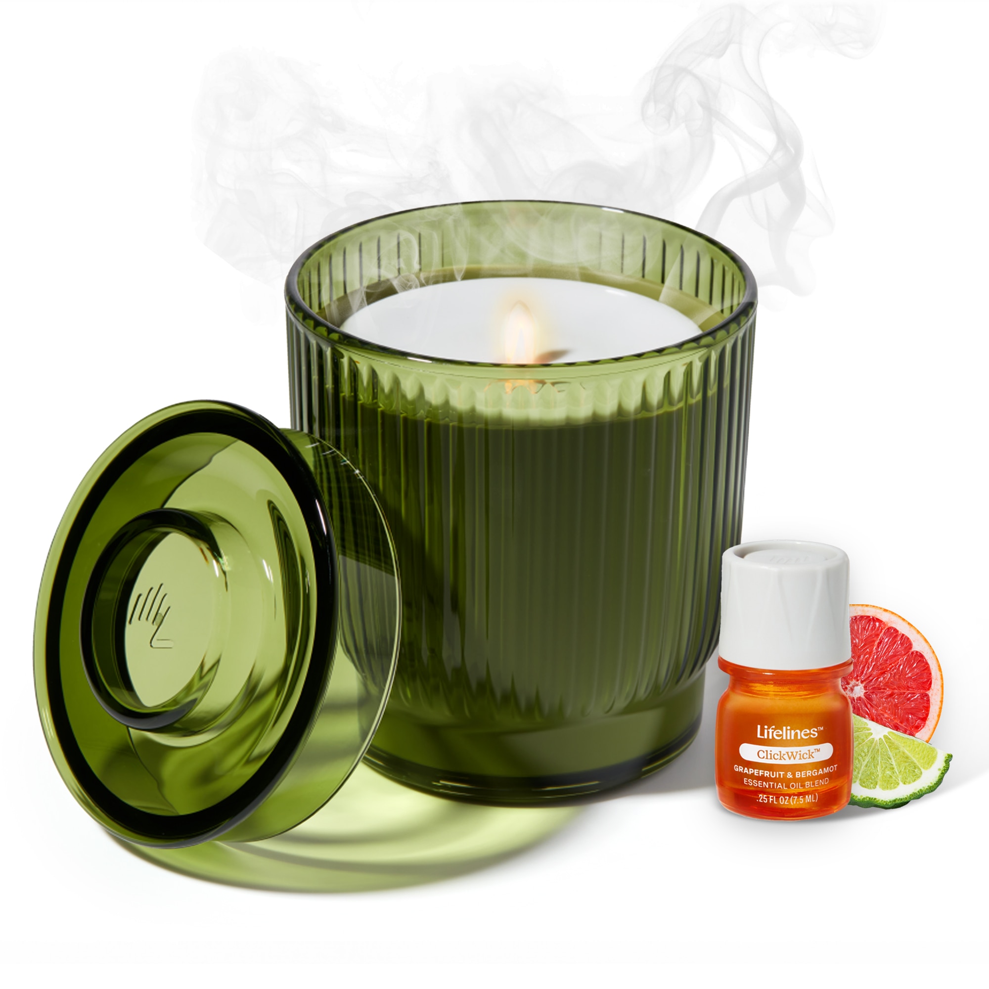 Lifelines Ribbed Candle Diffuser